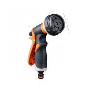 Car Wash Gun 8 Spraying Patterns Garden Hose Nozzle Sprayer 10 Adjustable High Pressure Hose Nozzle For Watering Lawn Gardening