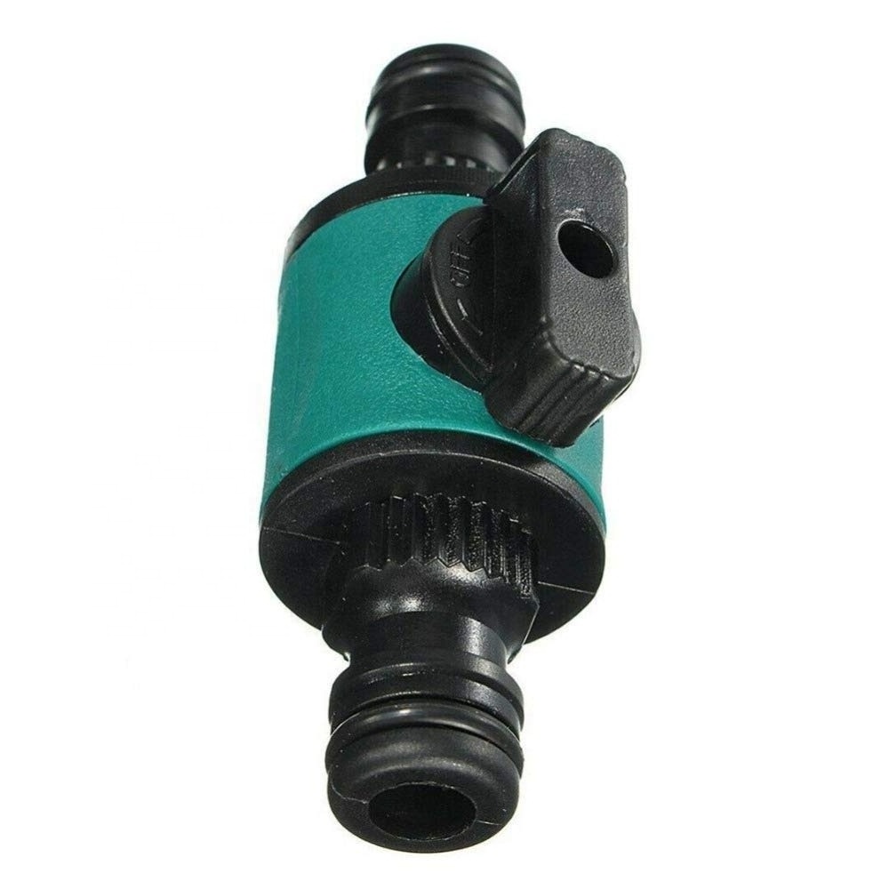 Quick Release Quick Connector Garden Hose Pipe In Line Shut Off Valve