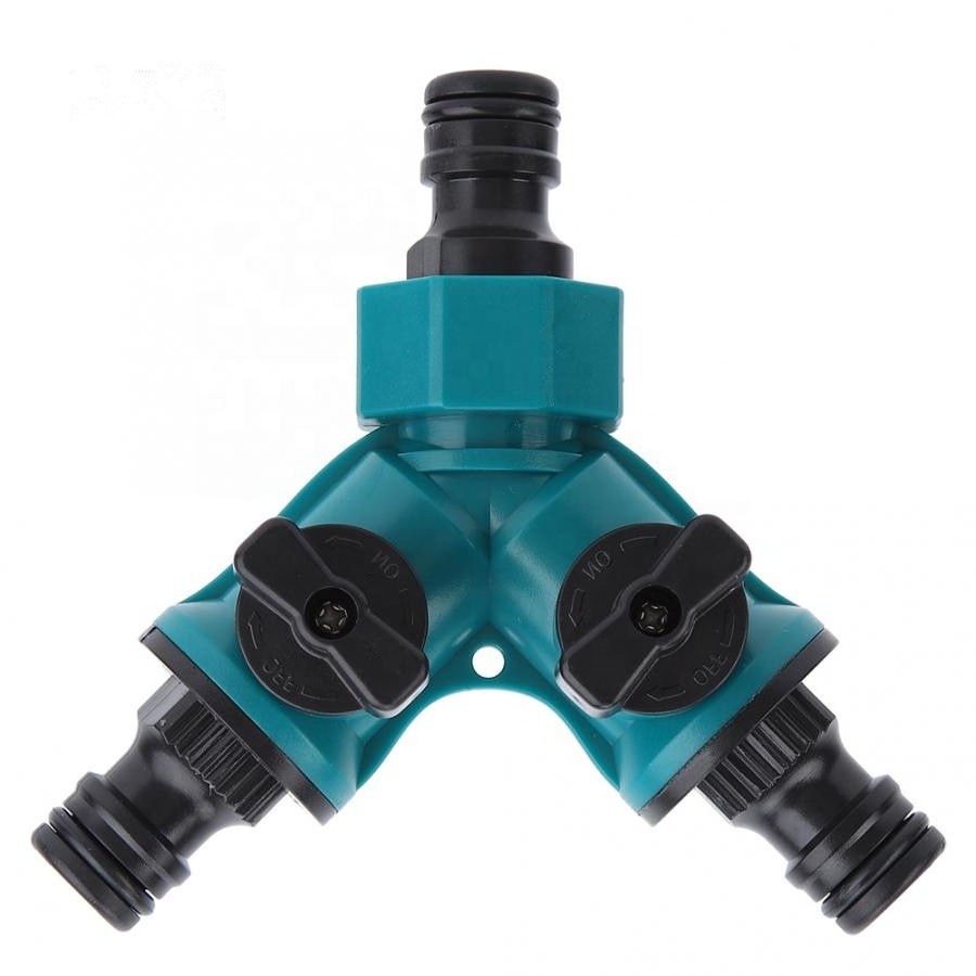 Practical Water Pipe Joint Multipurpose Hose Splitter Watering Kits Three-way Adapter Y-type Connector