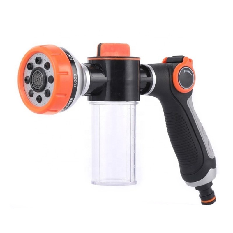 Sprayer Garden Nozzles Spray Car Wash Sprayers Watering Hoses Metal Water Fireman High Pressure Nozzle Foam Gun Soap Hose