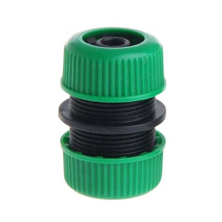 Garden Pipe Adapter Plastic Double 19mm Joiner Mender Hose Connector