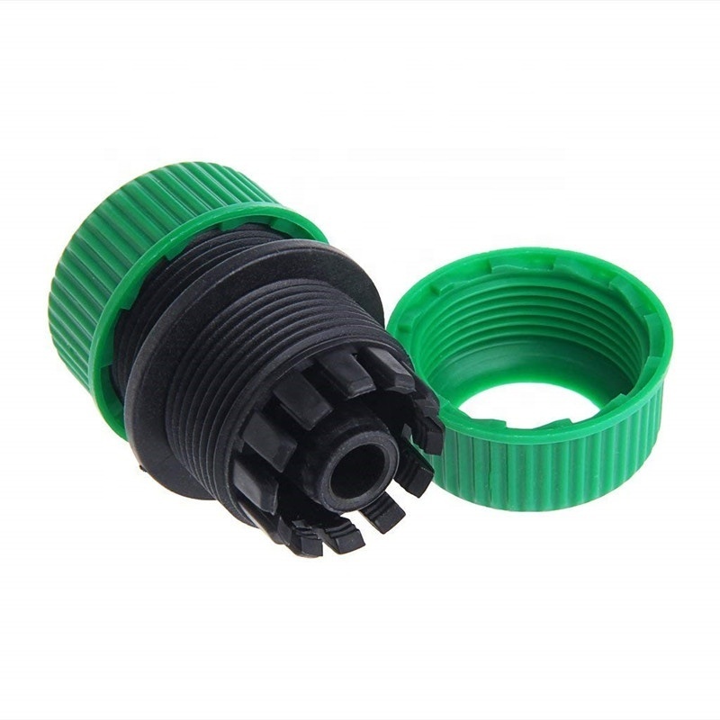 Garden Pipe Adapter Plastic Double 19mm Joiner Mender Hose Connector