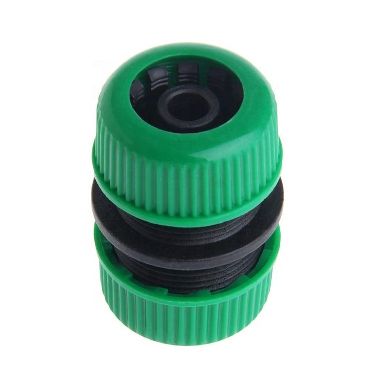 Garden Pipe Adapter Plastic Double 19mm Joiner Mender Hose Connector