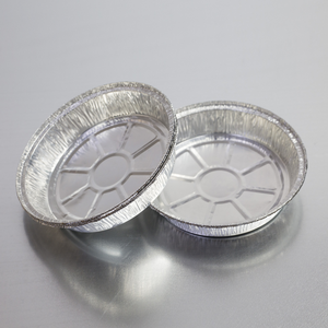 Wholesale Round Aluminium Foil Container 8 Inch Pans Food Aluminum Foil Container for Kitchen