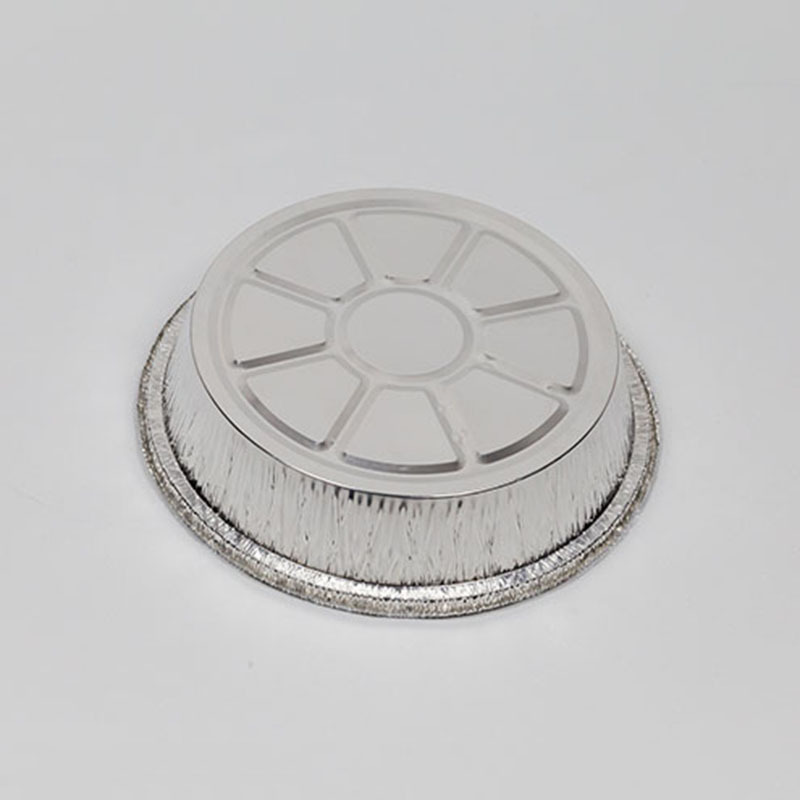 Wholesale Round Aluminium Foil Container 8 Inch Pans Food Aluminum Foil Container for Kitchen