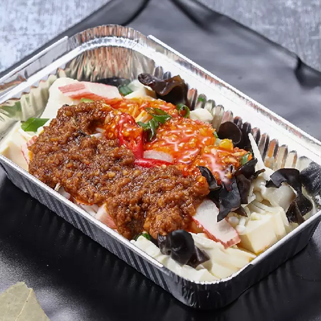 Manufacturer Aluminum Foil Container Full Size Takeaway Foil Pan Flat Bottom Aluminum Foil Container with Lid