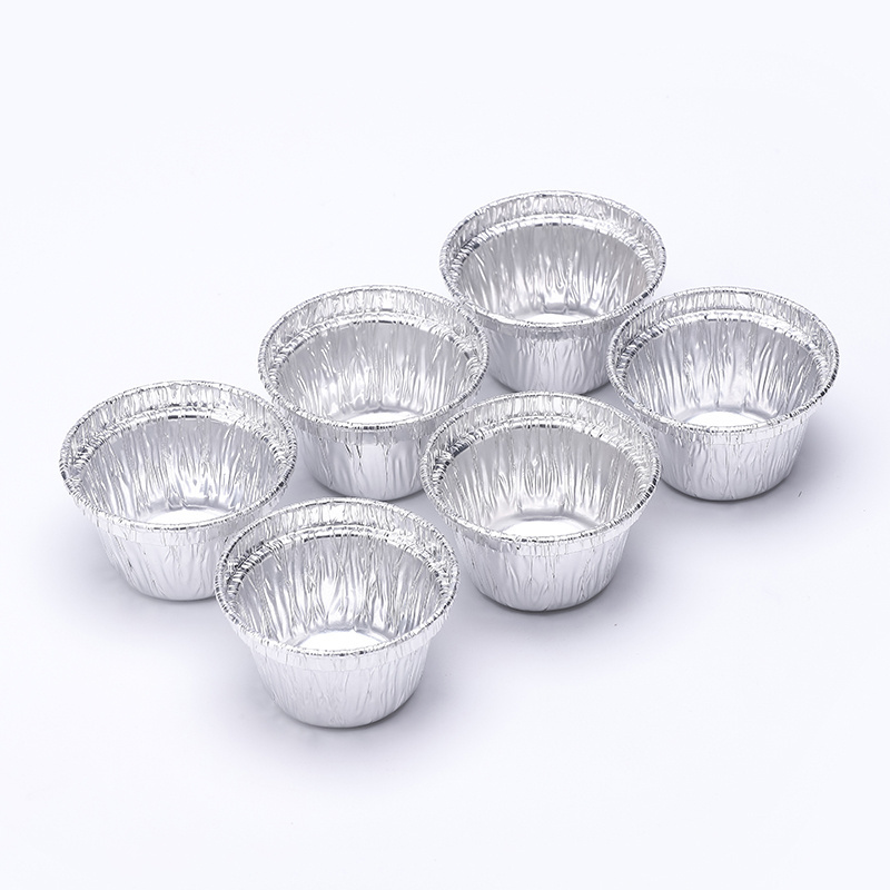 Hot Sale Disposable Take Away Cake Baking Aluminum Foil Flan Container Laminated