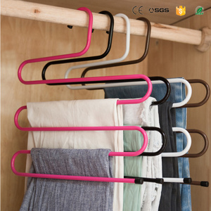 Pants hanger DSH wardrobe hook S shape Metal trouser hanger pants hook