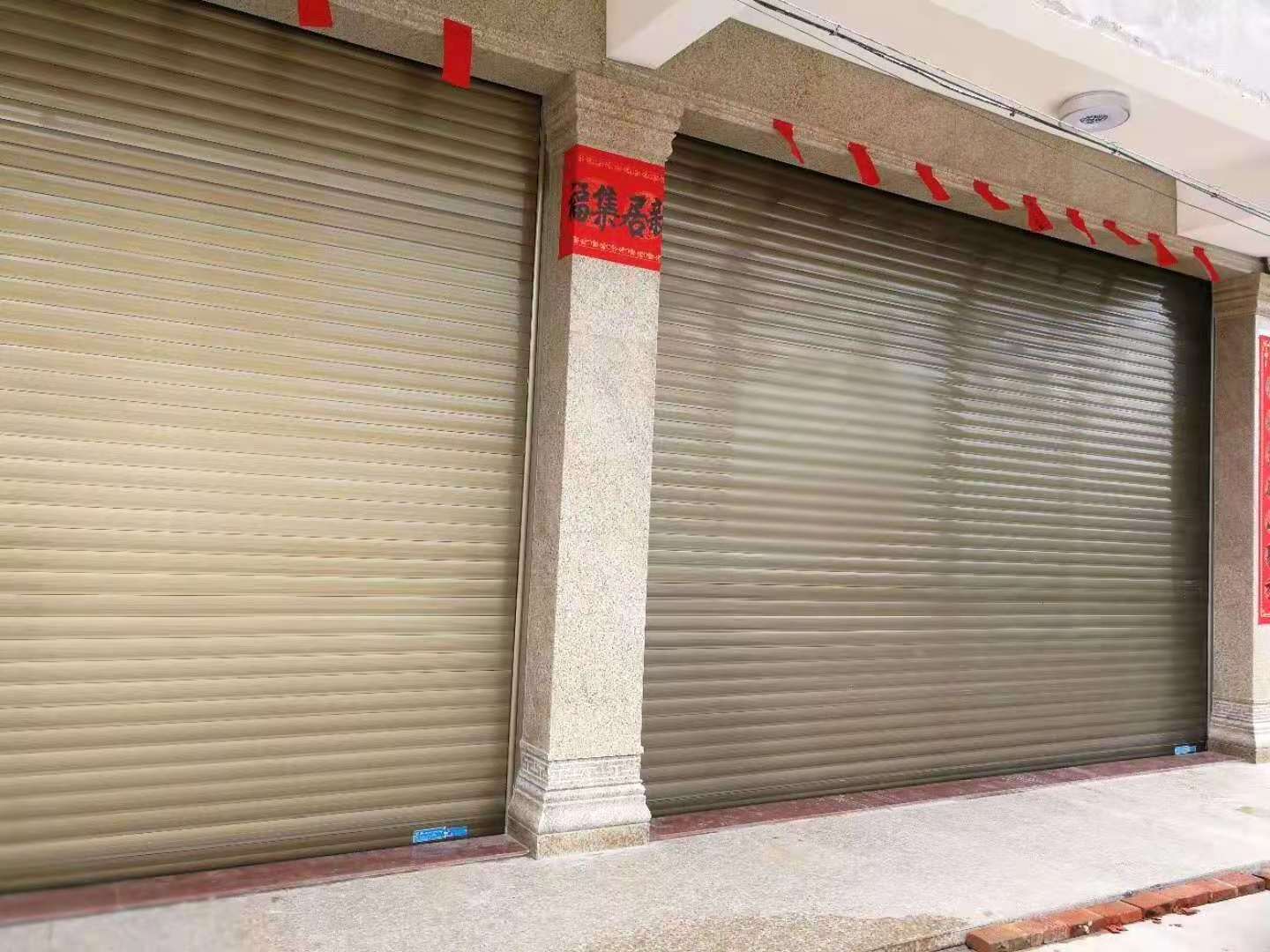 High quality automatic/manual rolling shutter door folding door roller shutter door manufacturers direct sales