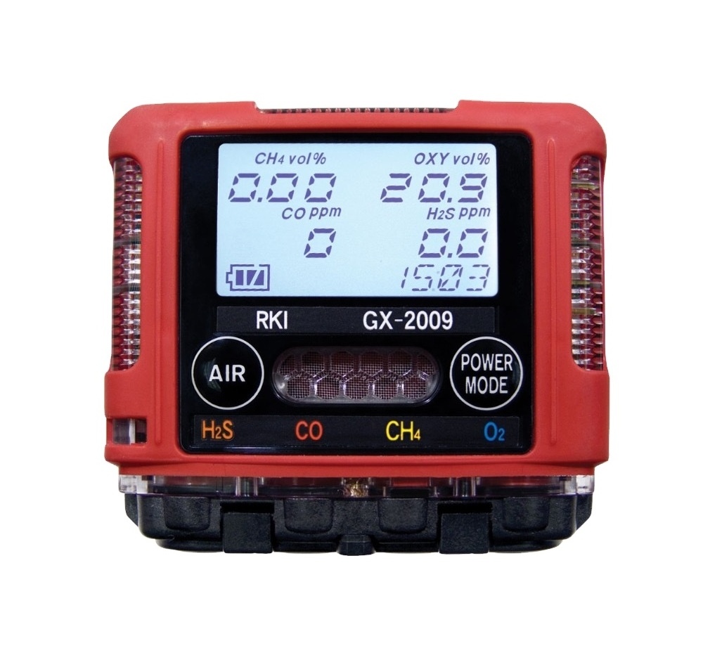 RIKEN Industrial Metal Detectors Gas Detector RKI GX-2009 From Multiple Perspectives Especially In High Noise Environments