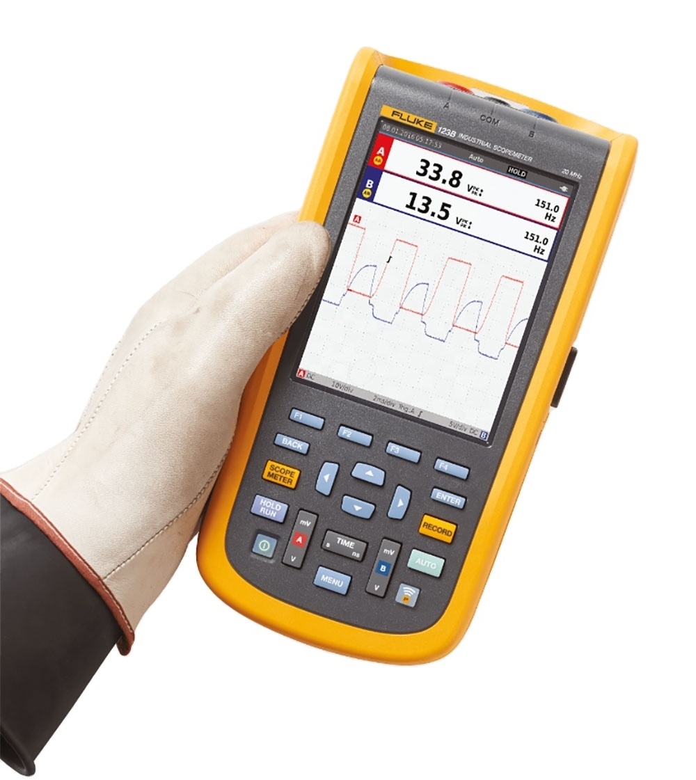 Fluke 120B New Series Industrial ScopeMeter handheld Oscilloscopes In stock