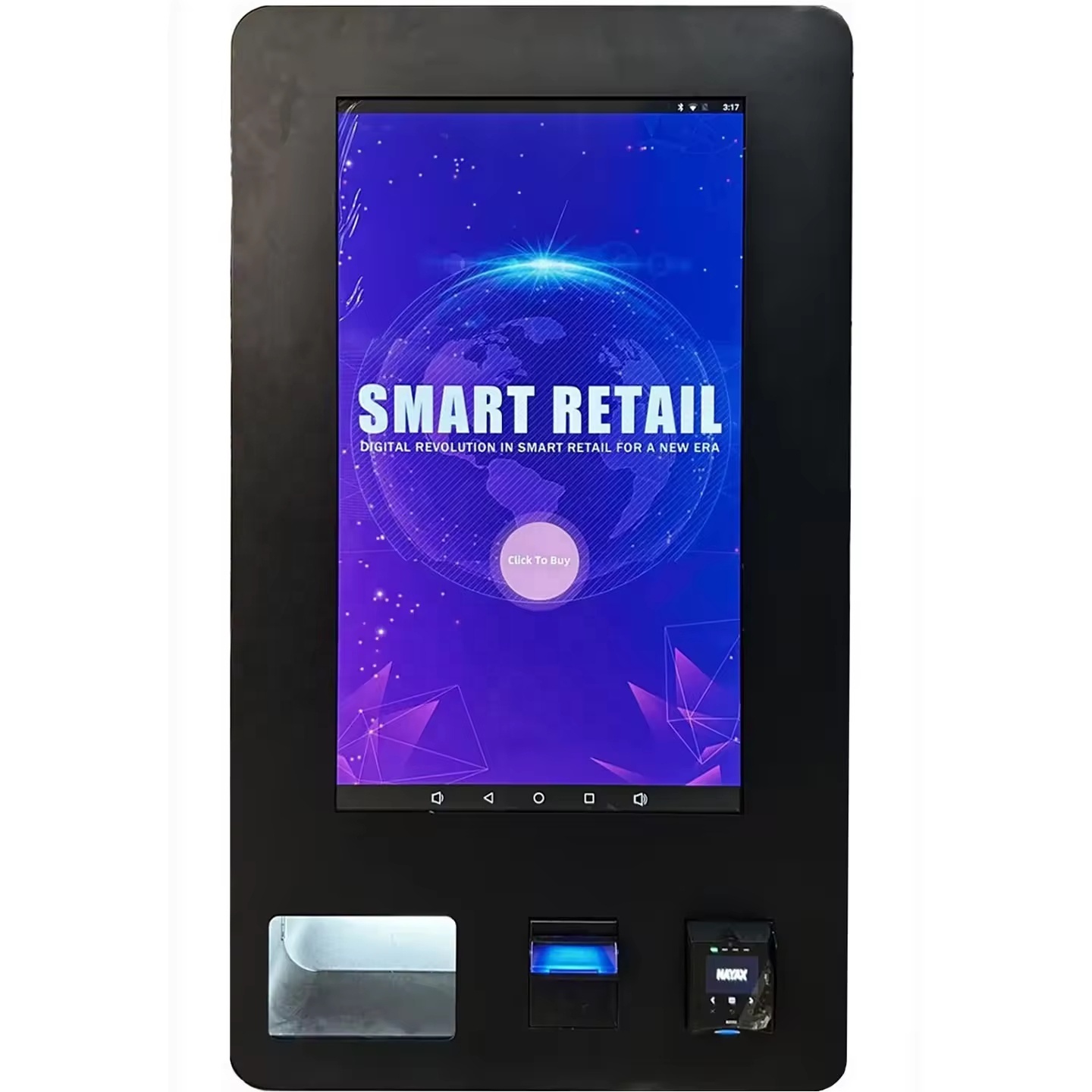 32 inch touch screen Mini wall mounted condom vending machine automatic  small perfume vending machine