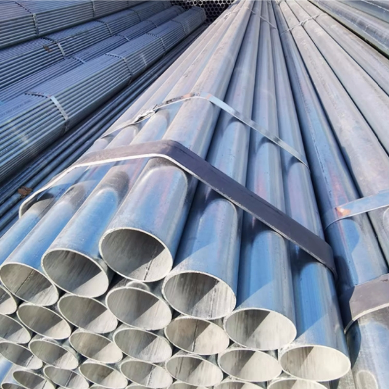 low price factory customized 6 meter 2 3 6 inch structural hot dipped galvanized carbon steel welded round tube pipe