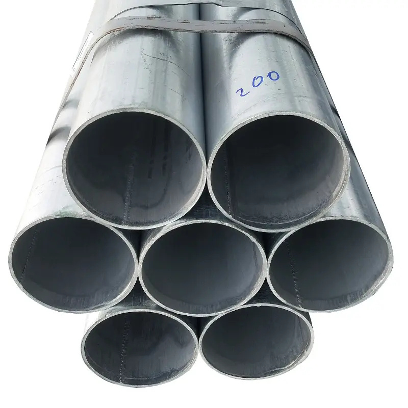 low price factory customized 6 meter 2 3 6 inch structural hot dipped galvanized carbon steel welded round tube pipe