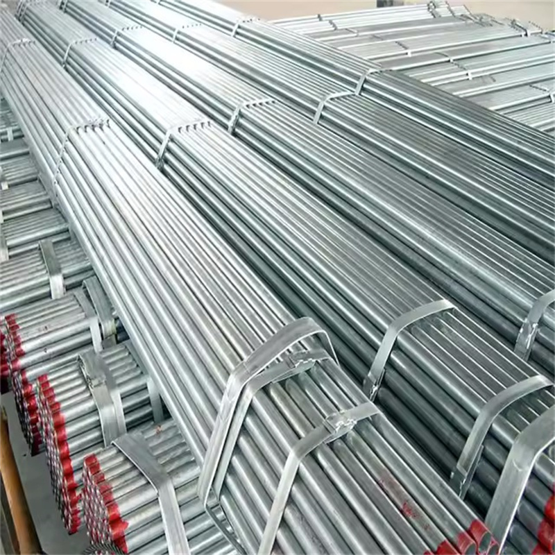 Factory hot sale Construction used 6m length can be customized hot dipped galvanized steel seamless pipe