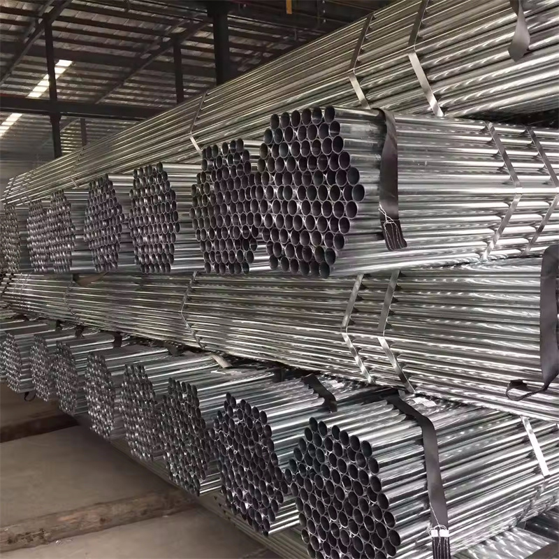 Factory hot sale Construction used 6m length can be customized hot dipped galvanized steel seamless pipe