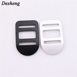 High quality aluminum custom adjustable ladder hook buckle for backpack luggage bag shoulder strap slider hardware hook