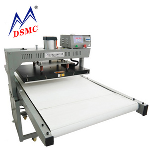 100*120 Heat press machine Sublimation Heat transfer printing machine with Conveyor belt