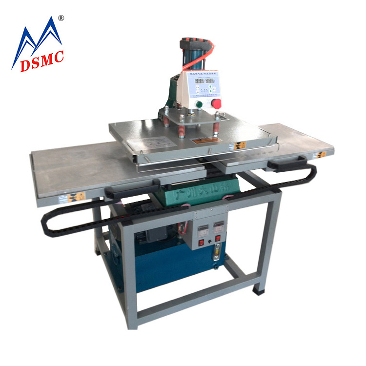 DSMC New Hydraulic Silicone Emboss Print Clothes Garment Fabric Embossing Machine for T-Shirt