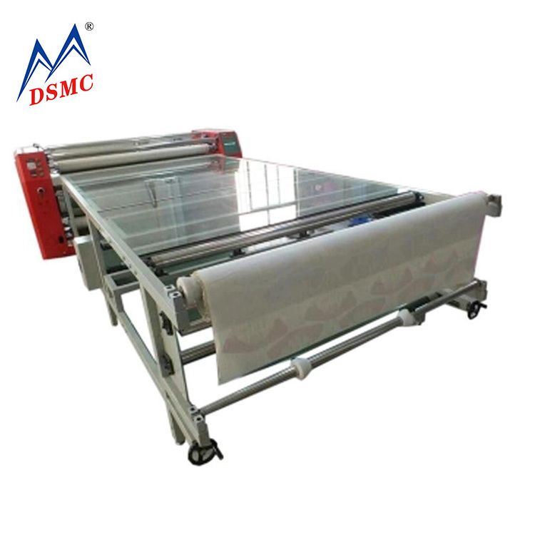 The Philippines machinery Roller textile dye sublimation printing Machine Roll to roll Transfer Heat Press