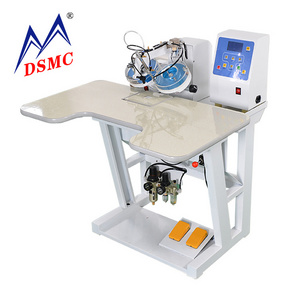 CE automatic ultrasonic hotfix rhinestone fixing machine for clothes design