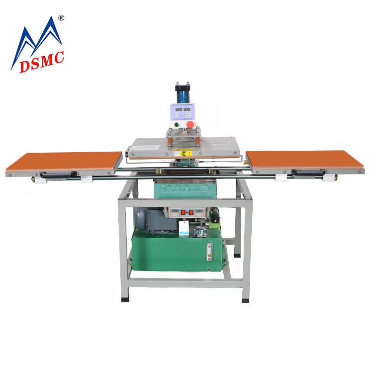 DSMC New Hydraulic Silicone Emboss Print Clothes Garment Fabric Embossing Machine for T-Shirt