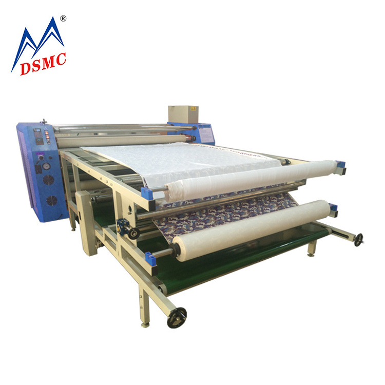 The Philippines machinery Roller textile dye sublimation printing Machine Roll to roll Transfer Heat Press