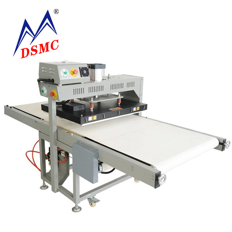 100*120 Heat press machine Sublimation Heat transfer printing machine with Conveyor belt