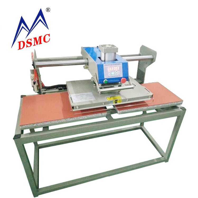 High efficiency 16x24 automatic Pneumatic Double stations sublimation heat press machine with laser locator