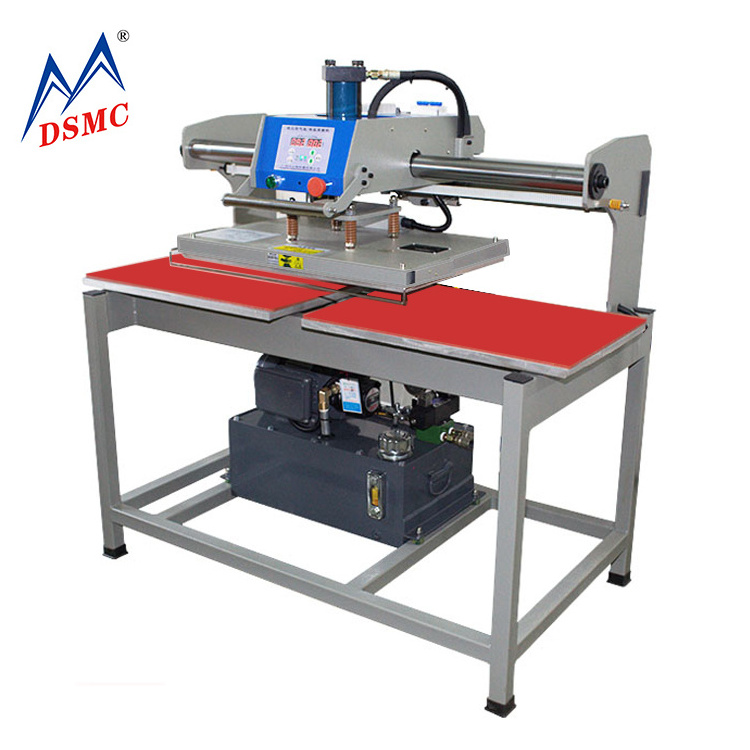 DSMC Silicone Embossing Heat Press Machine Used For 3D T-shirts Fabric Embossing