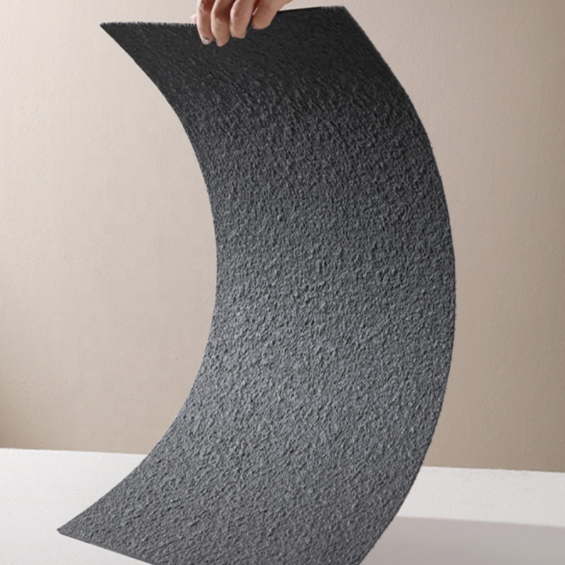 Dark grey MCM easy installation wall panels flexible veneer interior and exterior decoration flexible granite stone