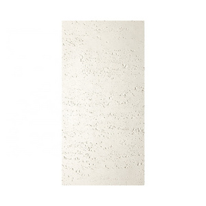 Artificial beige easy installation store wall panel sheet wall decoration cladding veneer soft flexible travertine stone