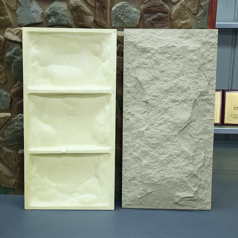 pu culture stone 3d decoration pu stone wall panel Available indoors and outdoors Background wall stone skin