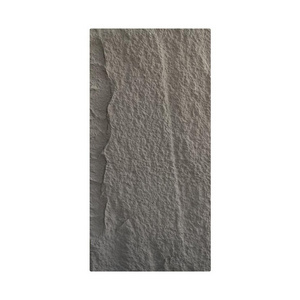 Modern Design PU Artificial Stone Rock Skin Cement Gray Interior and Exterior Walls Decorative Background Panel