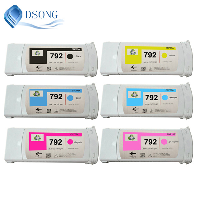 Dsong  hot-selling Ink tank 792 with refill cartridge ciss for Hp 792 L26500/L28500 Ink Cartridge