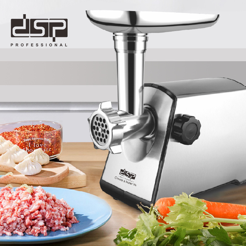 DSP high quality Home stainless steel housing Mincer frozen meat grinder Household Electric Machine Meat Grinder