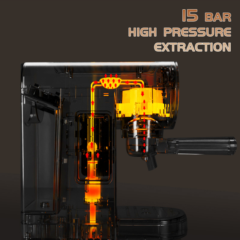 DSP Hot Sale OEM professional Multi-funtion Fully Automatic 18 BAR Espresso Coffee Machine With Milk Frother