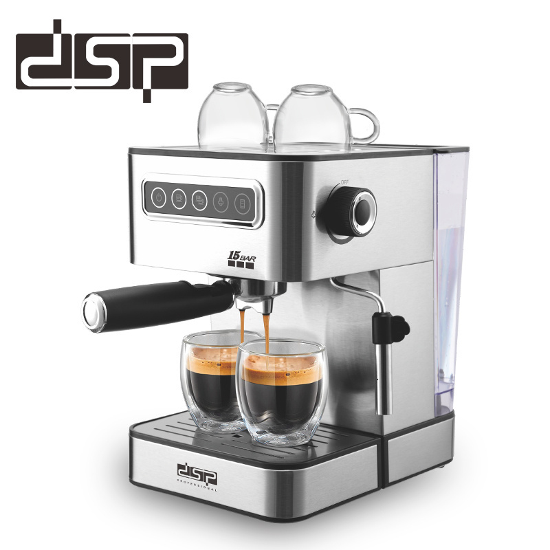 DSP Hot Sale OEM professional Multi-funtion Fully Automatic 18 BAR Espresso Coffee Machine With Milk Frother