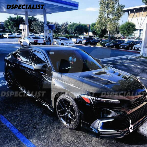 Dspecialist Style Carbon Fiber Vented Front Fender For Honda Civic 11th