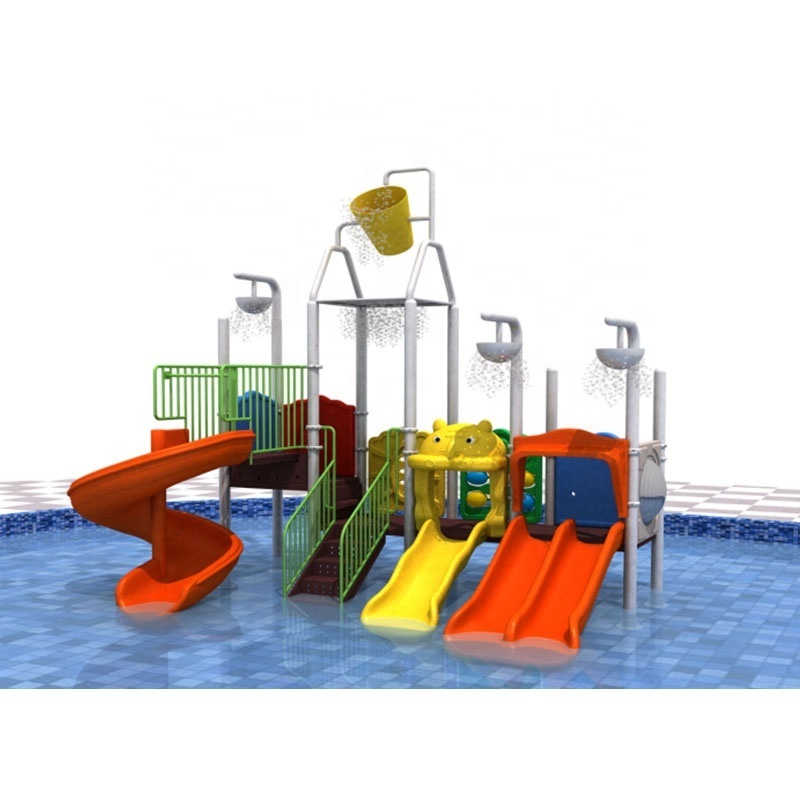 Factory supplied commercial swimming pool plastic kids used tube slide for water playground