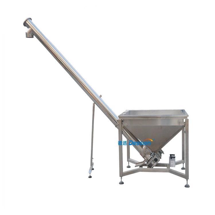 Round Hopper powder Auger Feeder / Screw Feeder / Screw Conveyor