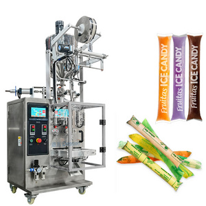 Automatic ice candy popsicle liquid sachet packaging machine small vertical jelly stick ice candy ice lolly packing machine