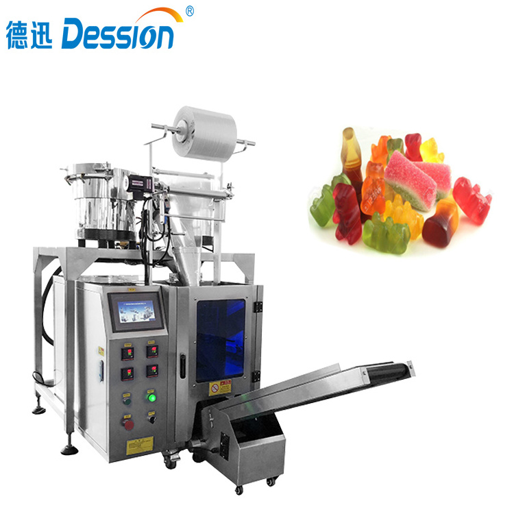 Low Price Automatic Vertical Gummy Bear Soft Candy Counting Packing Machine