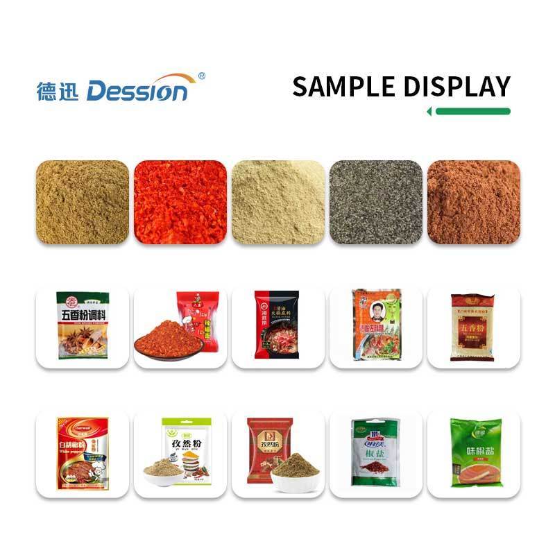 Automatic Spice Seasoning Sachet Powder Filling Sealing Packing Wrapping Machine