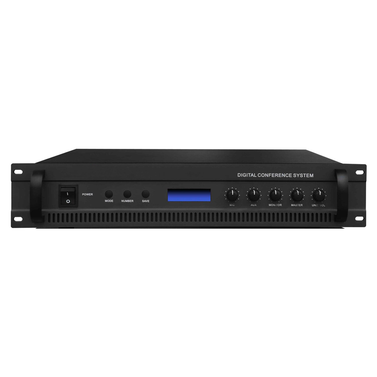 Built-in video and voting processor Digital Conference Microphone System Host Mic system with support 64 microphone units