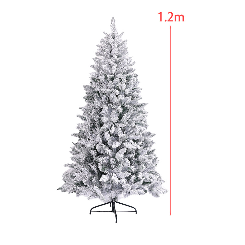 Hot Sale Artificial Christmas Tree With Snow PVC Material Christmas Home Decoration Items