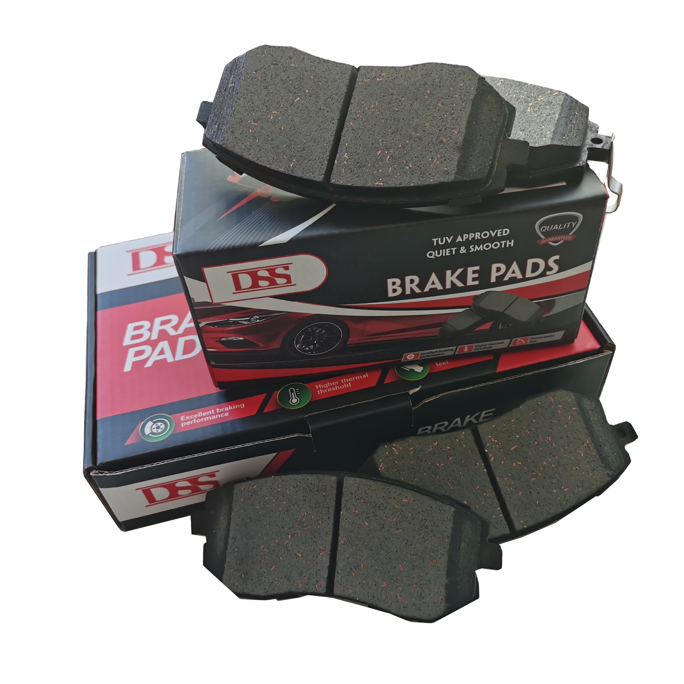 No noise china top factory direct price break pad auto brake pads high quality ceramic brake pads for Subaru