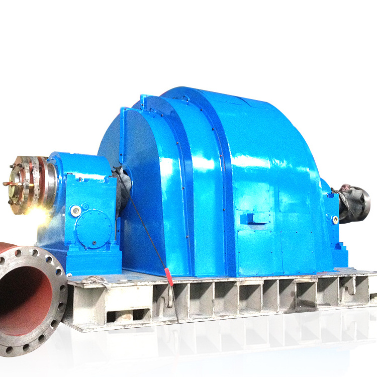 2750kw Water Turbine Generator Project with Penstock Pipe for High Head Hydropower Plant