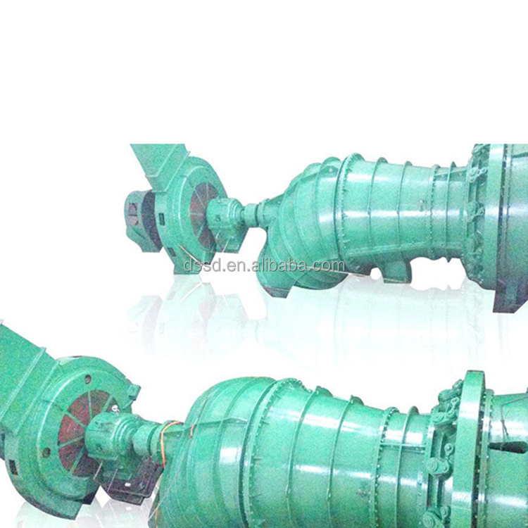 Low Head Water Turbine Generator Small Pipe Hydro Turbine Units Horizontal Layout Fixed Vane Tubular Turbine