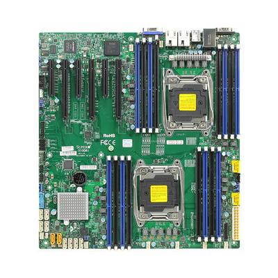 Super X10DRi C612 Chipset Dual  LGA2011 support Xeon E5-2600 V3 V4  DDR4 RAM E-ATX Motherboard